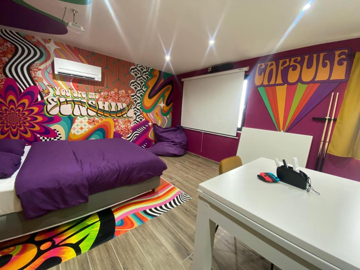 Capsule Groovy-Jacuzzi-Sauna-Billard-Netflix- Nintendo Switch & Jeux モンス エクステリア 写真